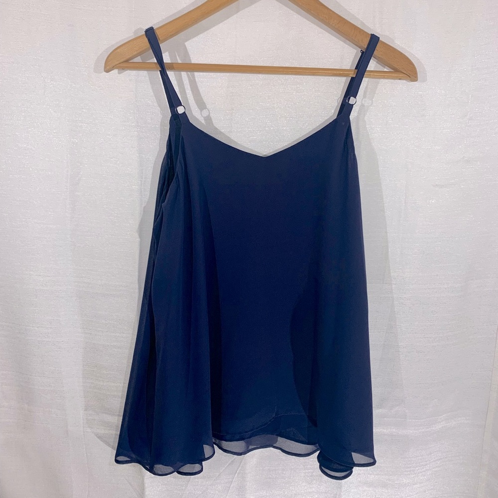 NAVY- Torrid Sophie Swing Cami